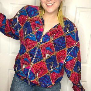 Vintage 1980's Funky "Versace Vibes" Jacket 10